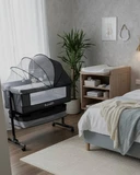 Отзыв Колыбель-кроватка BubaGo Elva BG 183-1 Серый #38044